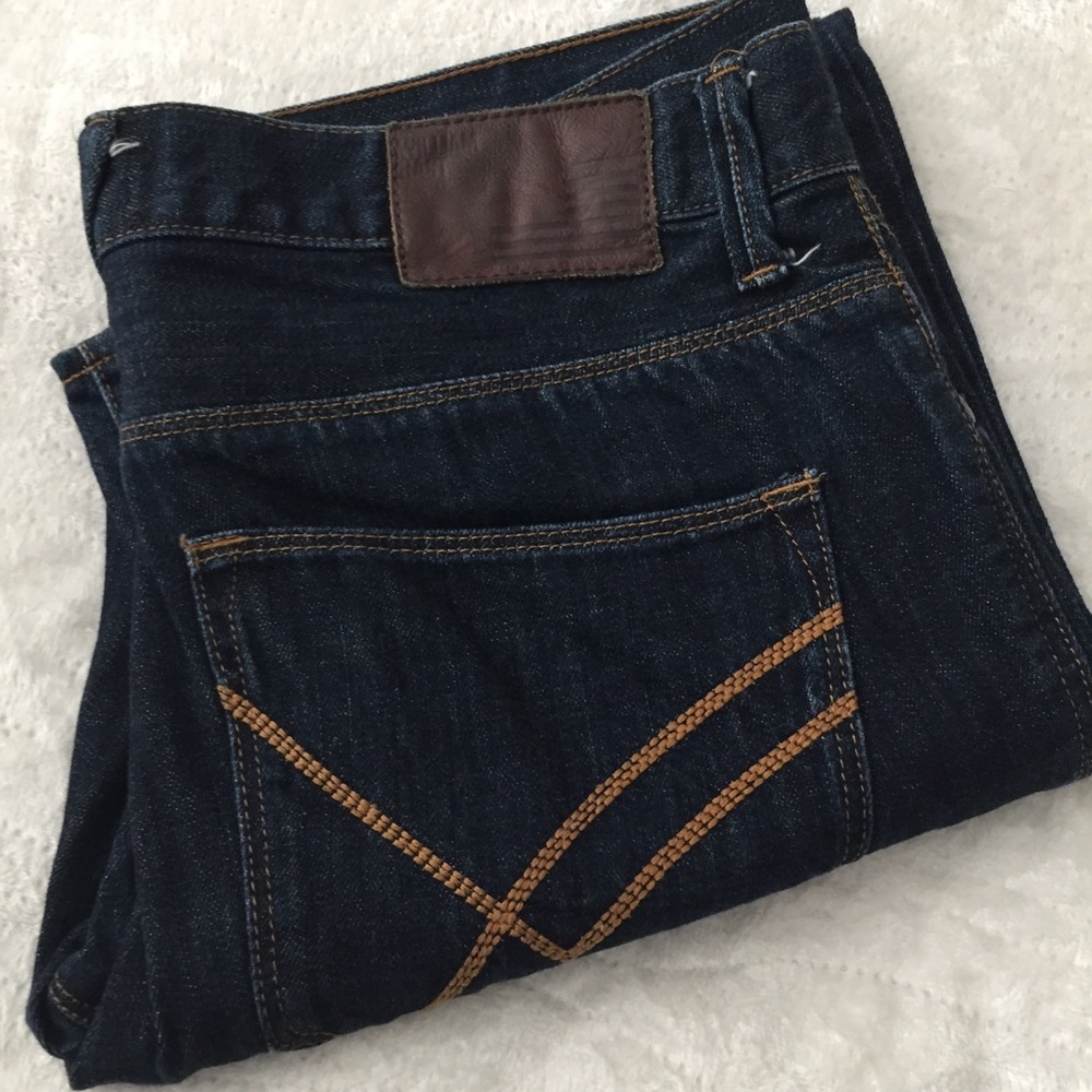 WILLIAM RAST BUTTON FLY INDIGO SKINNY JEANS 34/30